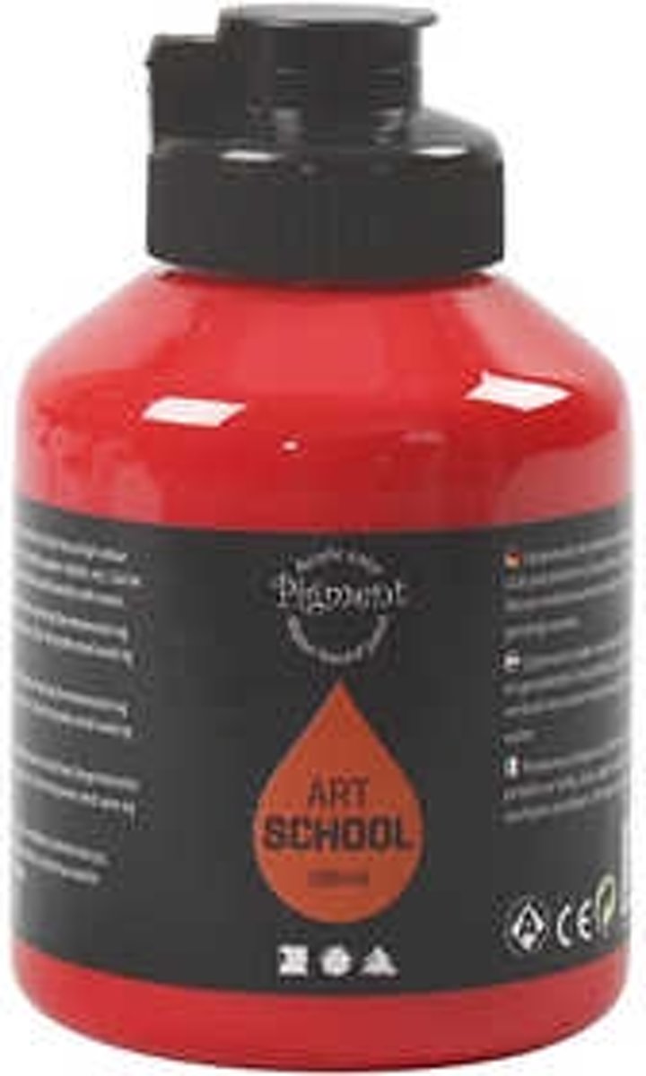 Pigment Art School, cadmium red, transparent, , 500ml [HOB-35414]